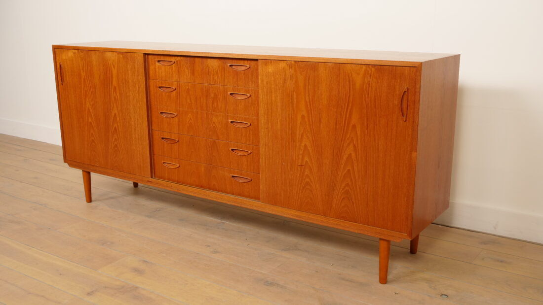 Vintage sideboard | Teak | 196 cm