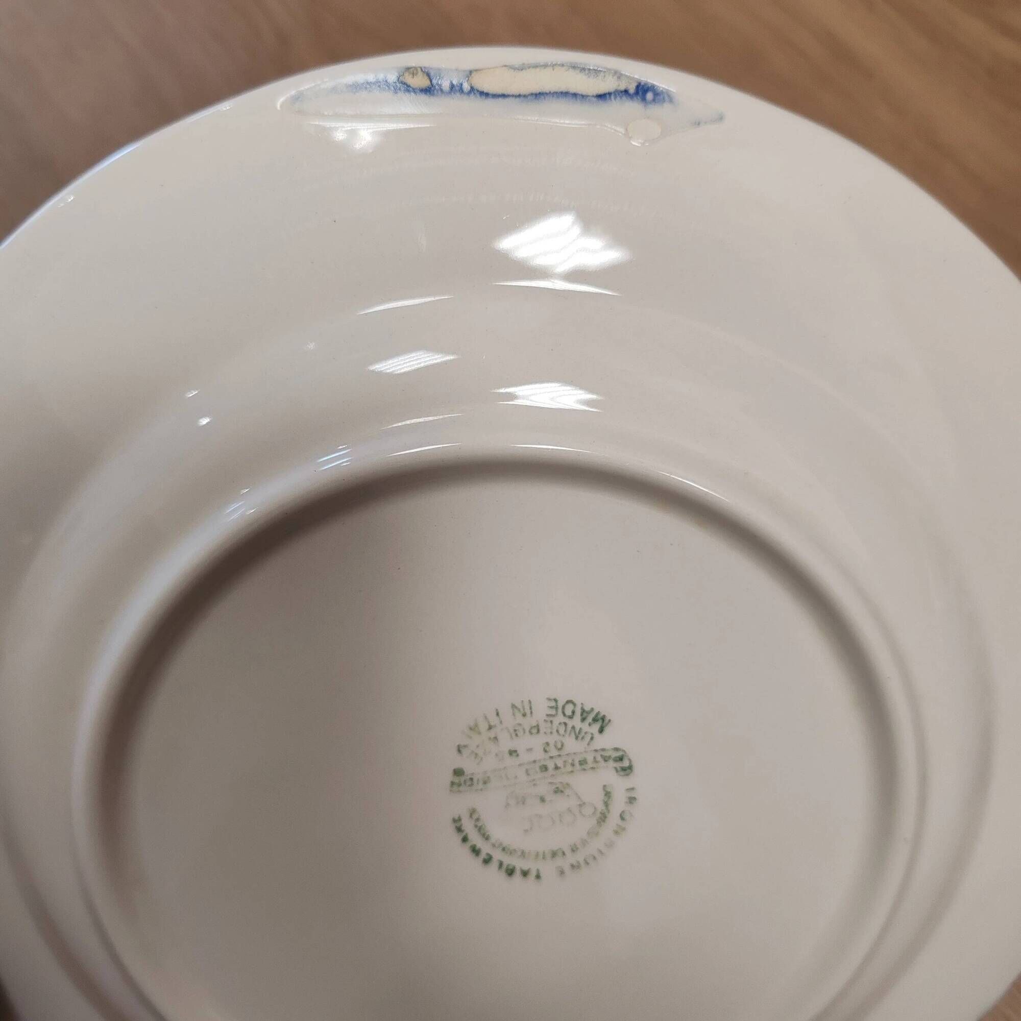 "Ironstone" plate (sold individually)