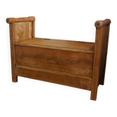Banc coffre en chêne massif