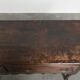 English antique oak sideboard with 3 drawers from the early 18th century