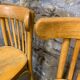 Lot de 6 chaise de bistrot ancienne 1960
