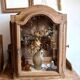 Wooden display cabinet