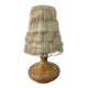 Vallauris stoneware lamp, signed Sesame