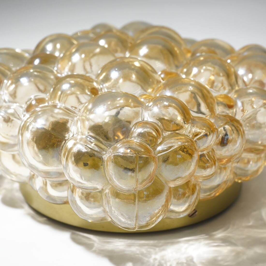 Pair of ceiling lamps by Helena Tynell for Limburg, 1970s