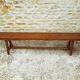 Massive chene bench