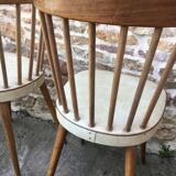 Suite of three Baumann chairs, catalogue 1958/59