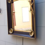 miroir création " reflets côte ouest " bordeaux et doré