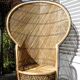 Emmanuelle armchair in 1970s rattan