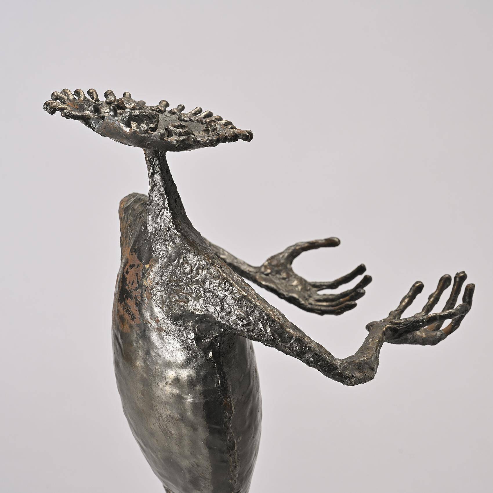 Anthropomorphic sculpture by Michel Anasse, France circa 1965