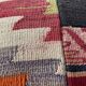 Vintage turkish kilim cushion cover 40 x 40 cm
