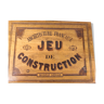 Jeu de construction en bois 1920-1930