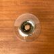 Brass and glass candle holder by Harald Buchrucker, mid-century, 1960s.