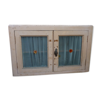 Furniture 2 glass doors vintage years 40/50