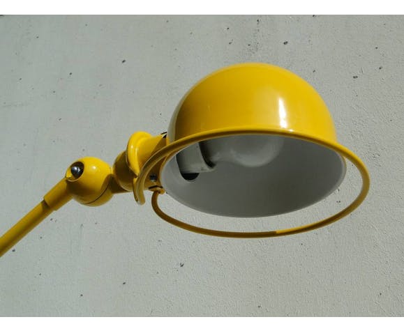 Jieldé lamp yellow 2 arms of Jean Louis Domecq