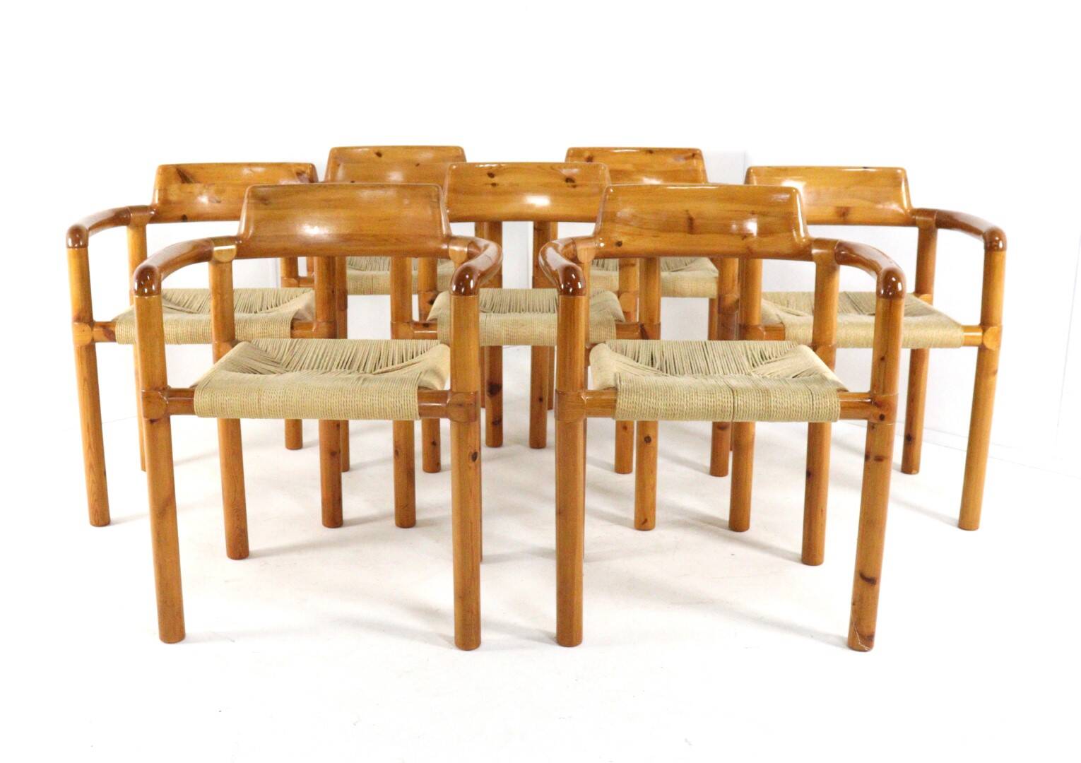 Set of 7 dining room chairs