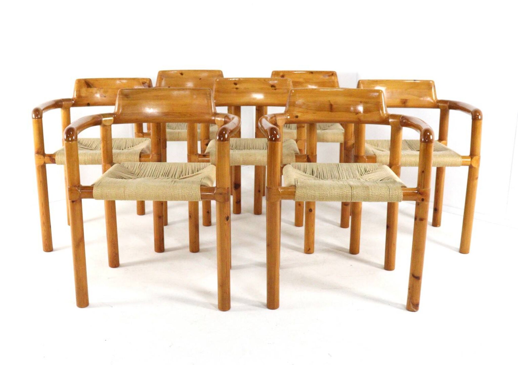 Ensemble de 7 chaises de salle à manger