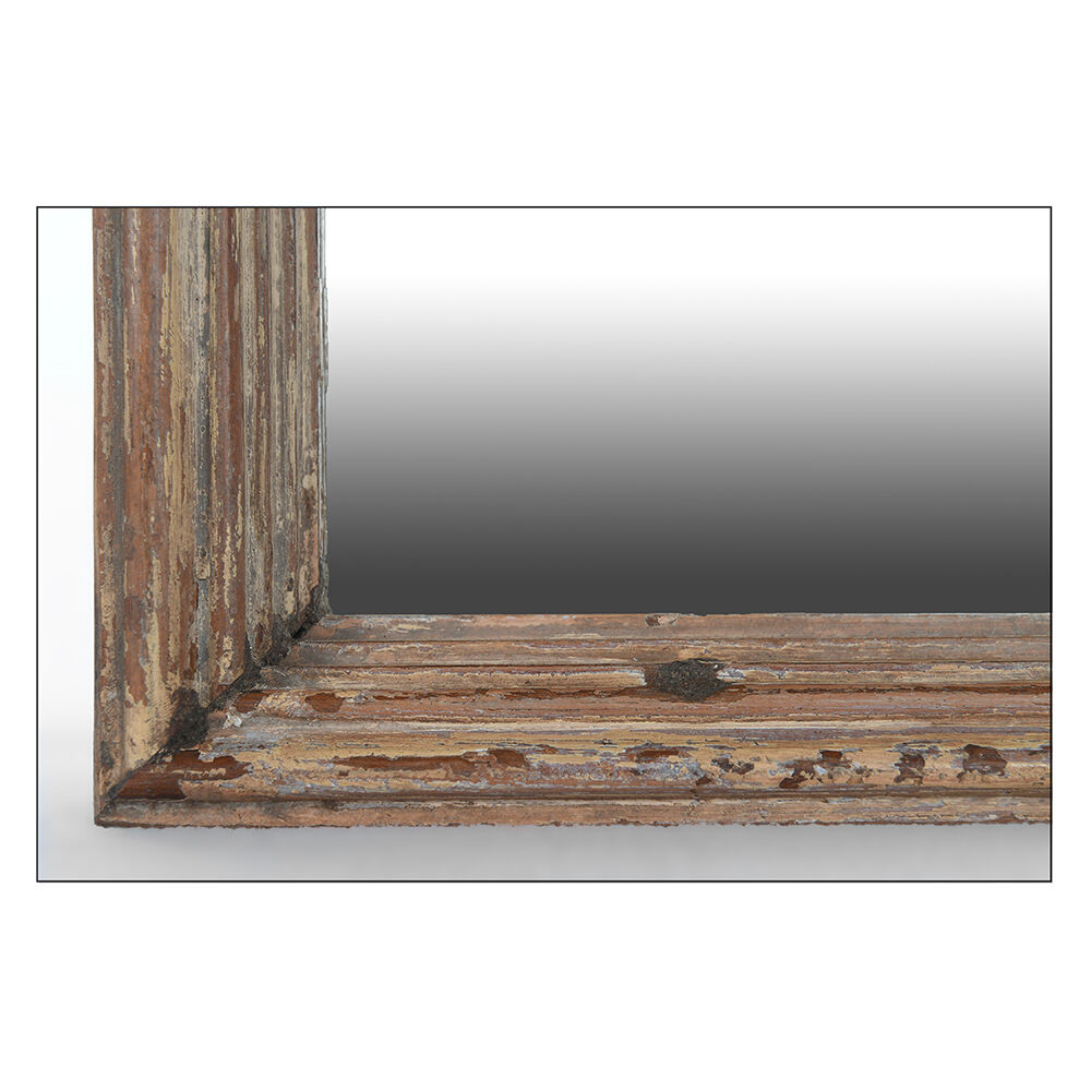 Wooden mirror