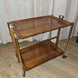 Foldable Textable serving trolley 1950-60