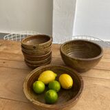 Service 7 dishes vintage sandstone