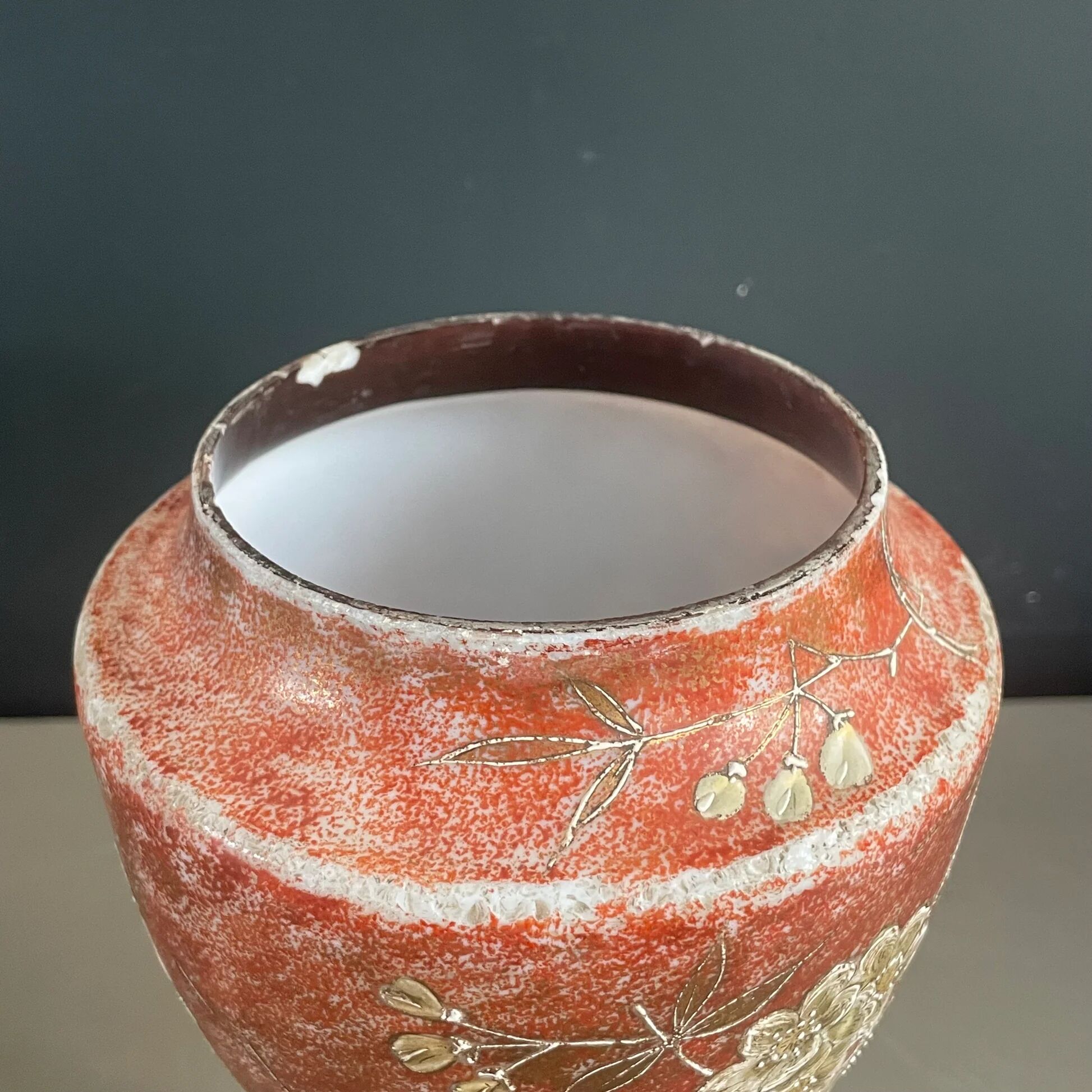 Bronze footed vase - Ref 1136