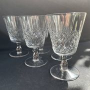 6 Verres à eau – Cristallerie de Lorraine à Lemberg (1925-1997)