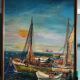 Painting the oil on canvas signed