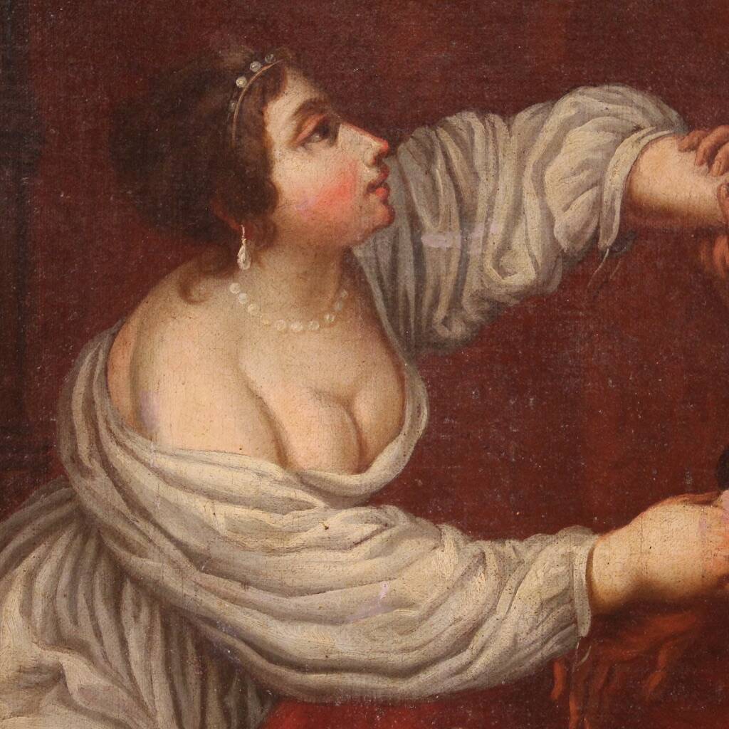 18th century painting, Joseph and Potiphar's Wife