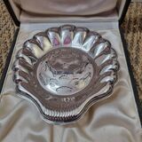 Coquillor Silver St Jacques Shell Butter Dish