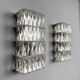 Pair of wall sconces, crystal glass by Bakalowits & Söhne, Austria, 1960s