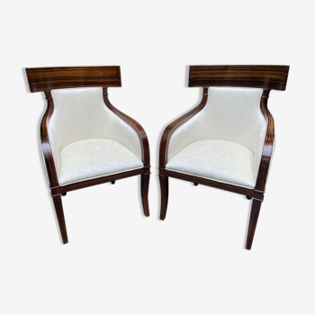 Pair of Colber International armchairs - Years here