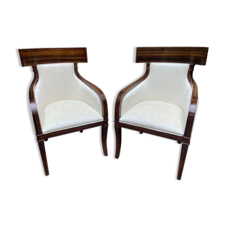 Pair of Colber International armchairs - Years here