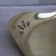 Golden brass candle holder