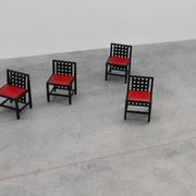 Set of 4 DS3 Dining Chairs by Charles Rennie Mackintosh for Atelier interna