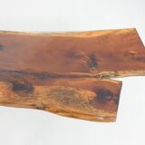 Reynolds of Ludlow tree trunk coffee table, U.K 1970's