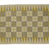 Scandinavian 20th century modern flat weave rug, 234 X 157 cm (92 X 62 in)