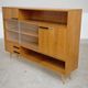 Set of 2 furniture pieces: Large sideboard Libena and Buffet U458 Jiroutek in yellow.