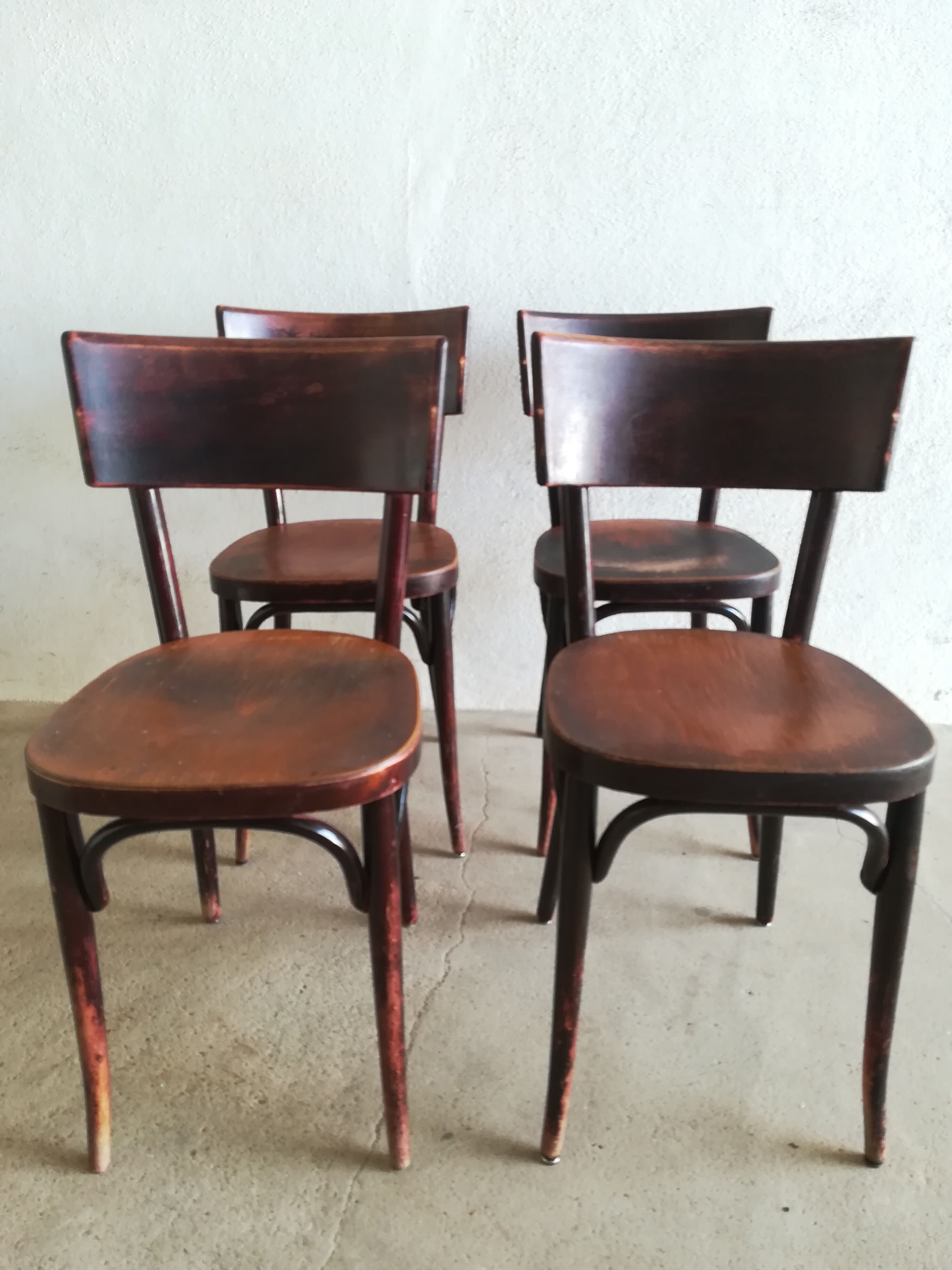 4 Baumann bistro chairs
