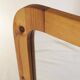Solid pine wood mirror 1970