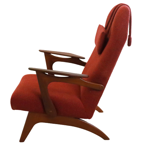 Armchair with footstool 'Vorchten'