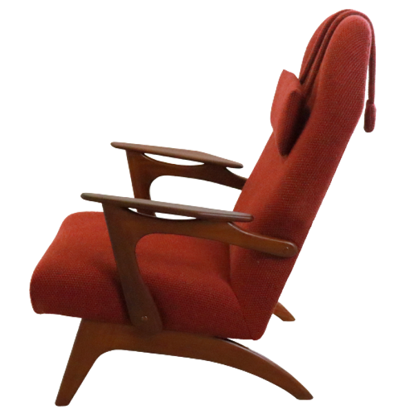 Fauteuil avec repose-pieds 'Vorchten'