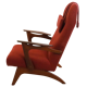 Armchair with footstool 'Vorchten'