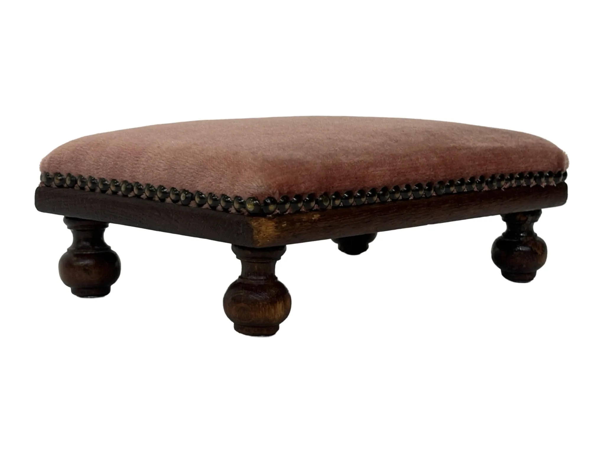 Pouf Art Déco repose-pieds design minimaliste des années 30