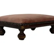 Pouf Art Déco repose-pieds design minimaliste des années 30