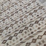Tapis certifié à motifs berbère tissé mains