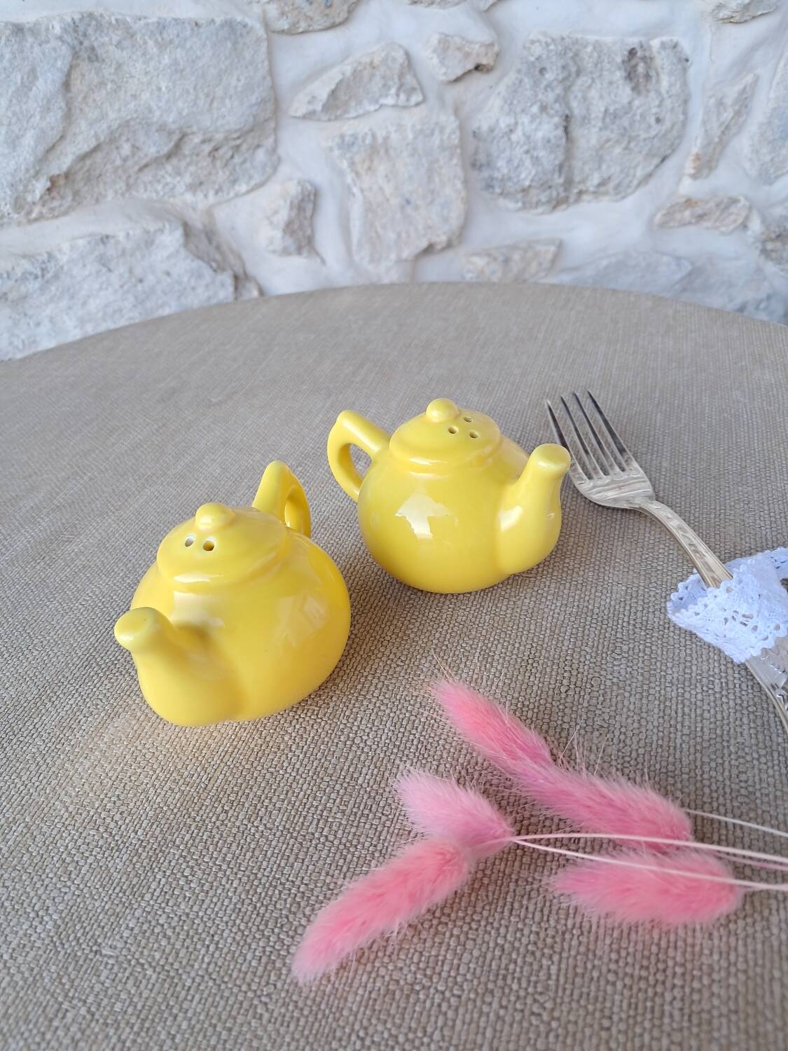 Vintage salt and pepper shakers