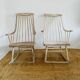 Paire de fauteuils à bascule vintage par Lena Larsson