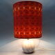 Lampe a poser 1970 marbre tissus