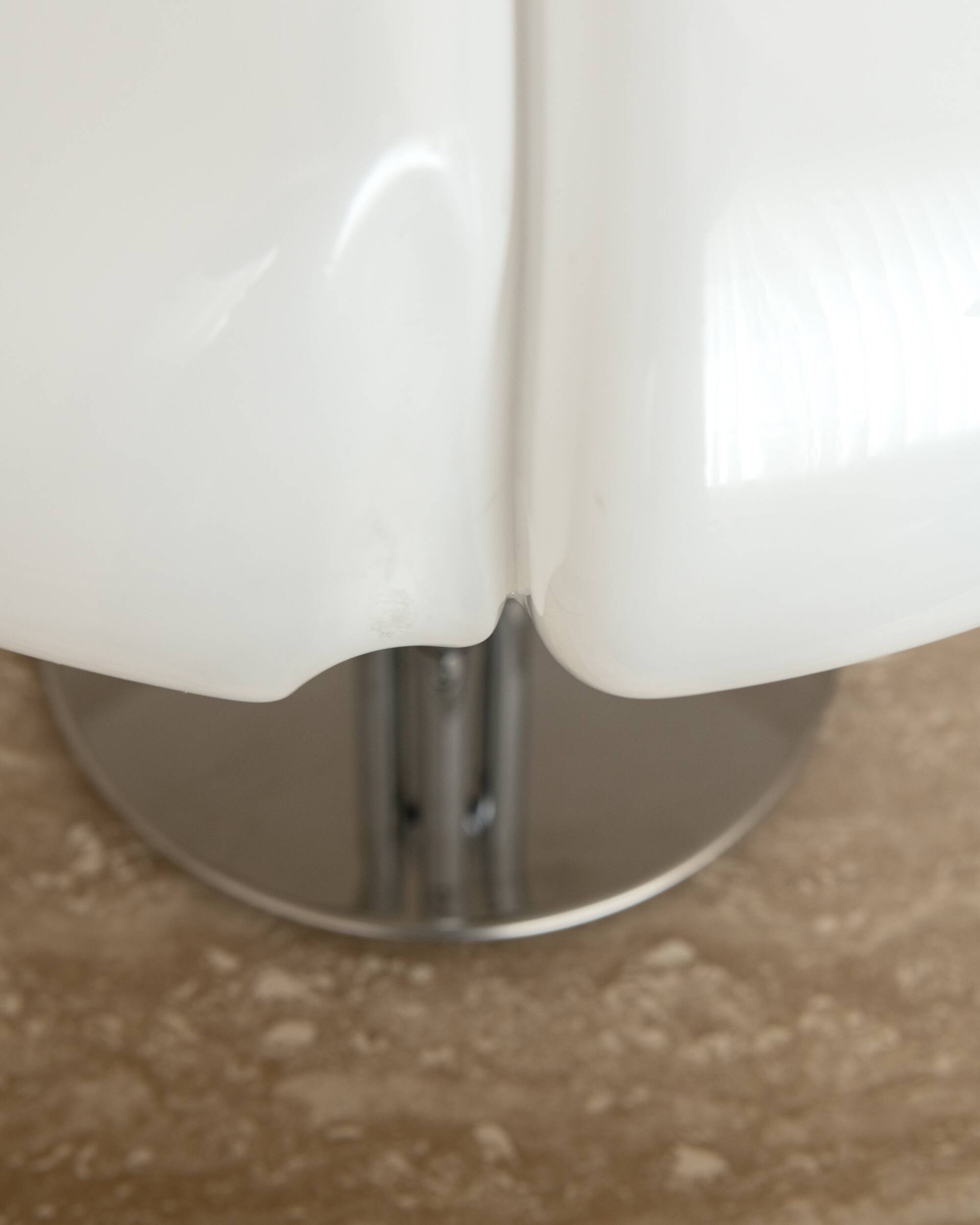 Lampe de table Quadrifoglio par Ufficio Progetti pour Harvey Guzzini, Italie, années 1970