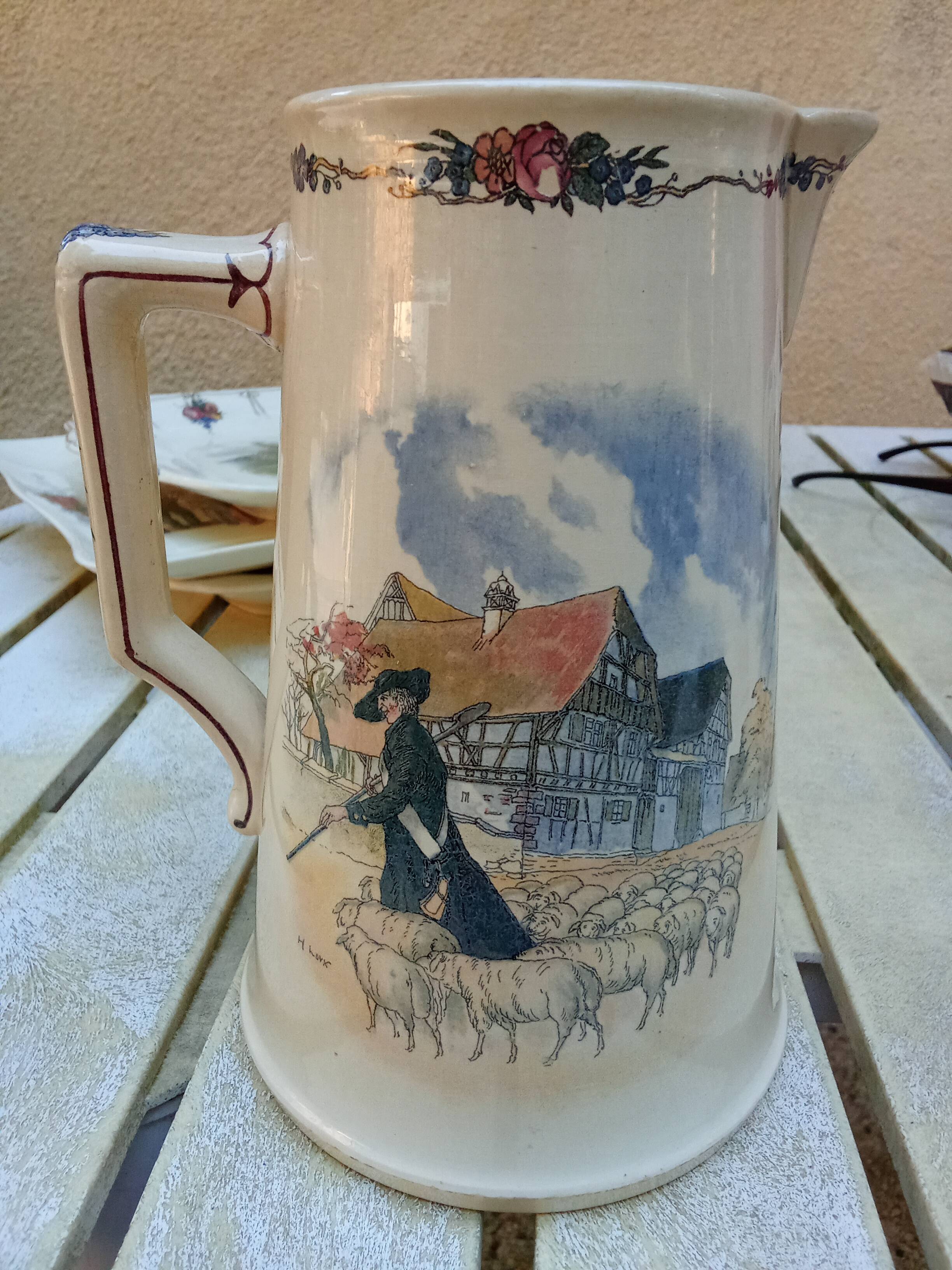 Parisian Pot Obernai Sarreguemines U&C