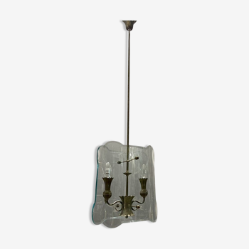 Suspension en bronze italien antique